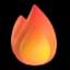 Microsoft fire emoji (Used for informational purposes only) emoji